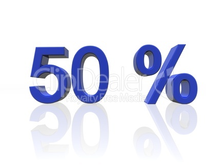 50  Prozent