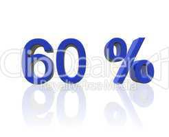 60 Prozent