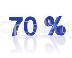 70 Prozent