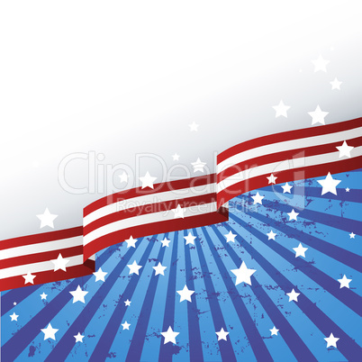 USA flag theme