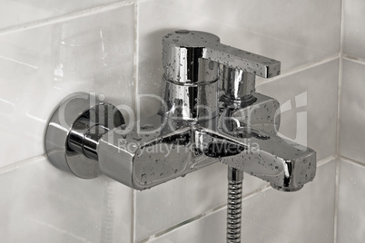 Cool shower faucet