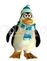 grimmiger Pinguin