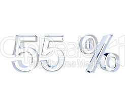 55 Prozent