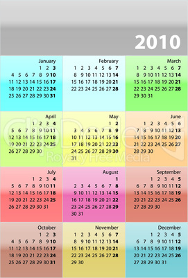 Simple calendar