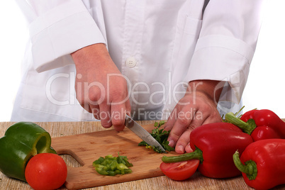 Cuts parsley