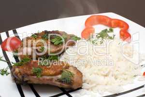 Chicken with rice