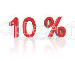 10 Prozent