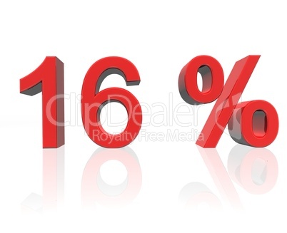 16 Prozent