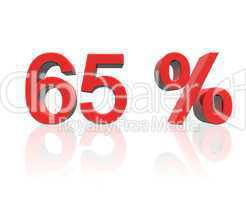 65 Prozent