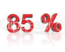 85 Prozent