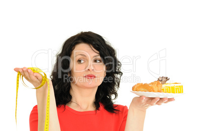 woman with measuring tape