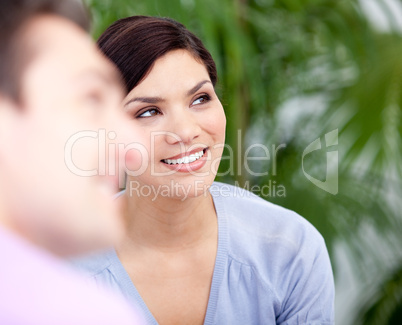 Portrait of a beautiful businesswoman