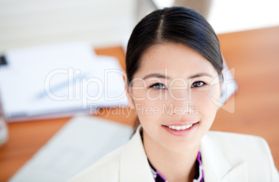 Portrait of an attractive businesswoman