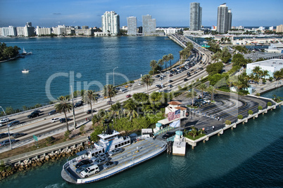 Leaving Miami, Florida