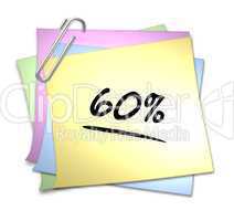 haftnotiz 60 %