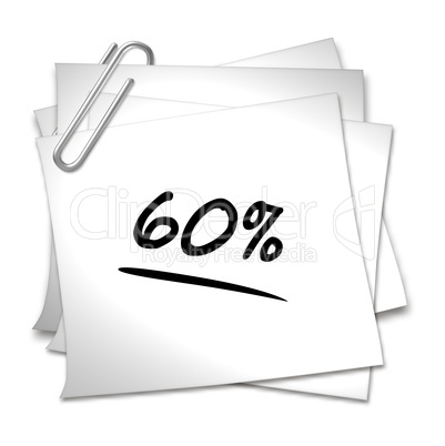 haftnotiz 60 %