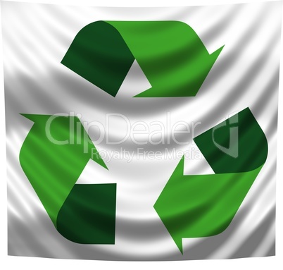 recycling flagge
