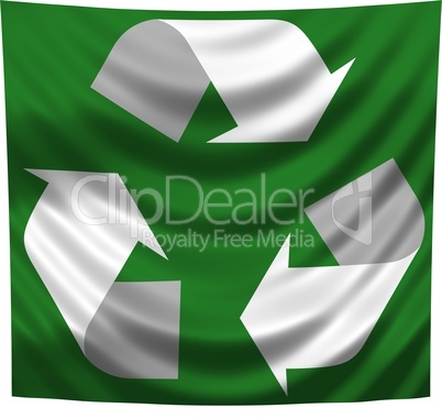 recycling flagge