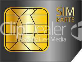 SIM Karte - Chipkarte