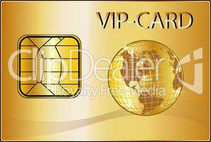 VIP-Card mit Globus