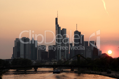 Skyline von Frankfurt