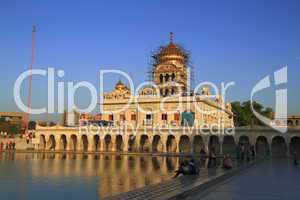 Der Gurudwara Bangla Sahib