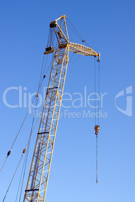 Crane against a Blue Sky