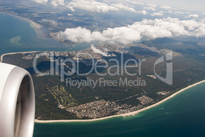 Queensland from the Plane