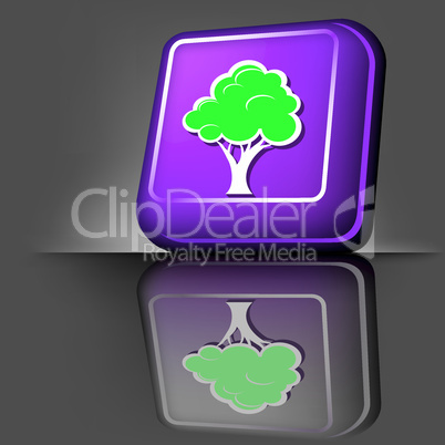 tree button