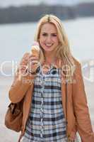 Girl with icecream