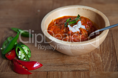 Indian tomato dip