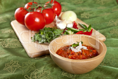 Indian tomato dip