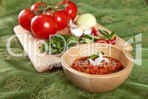 Indian tomato dip