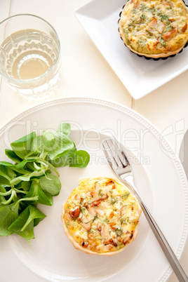 Delicious quiche