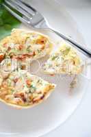 Delicious quiche