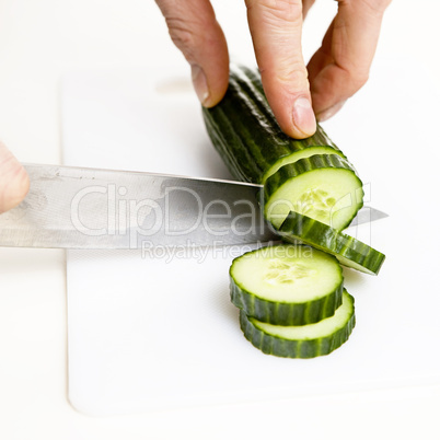 Sliced Cucumber