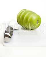 apple sliced