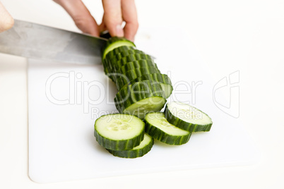 Sliced Cucumber