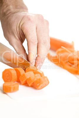 sliced carrot