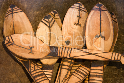 Afrikanische Holzlöffel - African Wooden Spoons