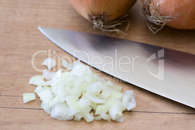 Gehackte Zwiebel - Chopped Onion