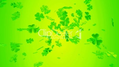 Loopable St. Patrick's Day clover