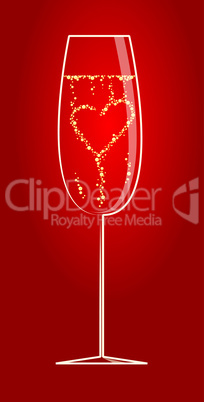 St. Valentine's or wedding background