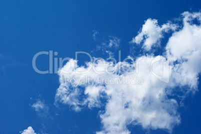 Blue sky and clouds