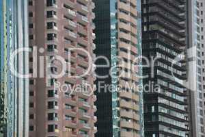 High rise apartment buildings