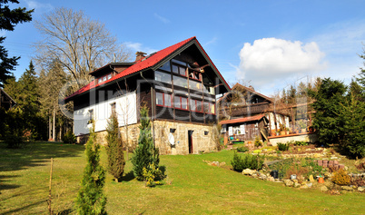 Haus mit Garten