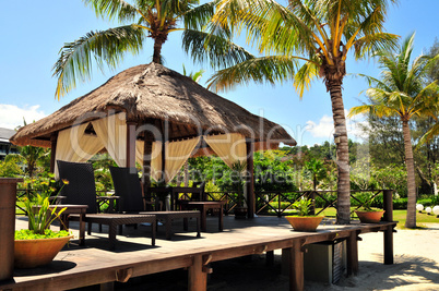 Pavillon auf Borneo