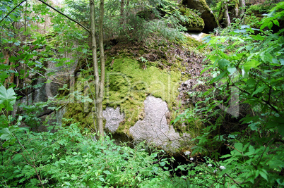 Felsen und Steine