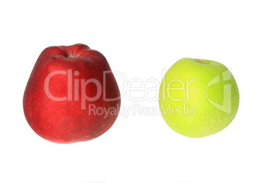 two apples