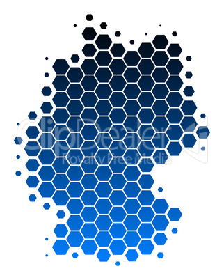 Karte von Deutschland